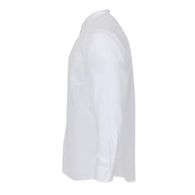 Afbeelding in Gallery-weergave laden, Uniform Works unisex overhemd lange mouw wit L