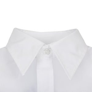 Uniform Works unisex overhemd lange mouw wit L