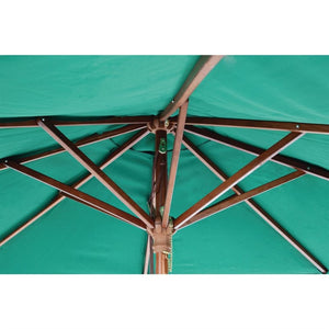 Bolero ronde parasol groen 2,5m