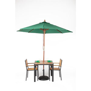 Bolero ronde parasol groen 2,5m