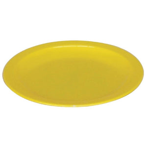 Olympia Kristallon polycarbonaat borden 23cm geel (12 stuks)