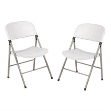 Afbeelding in Gallery-weergave laden, Bolero opklapbare stoelen wit (2 stuks)