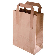 Afbeelding in Gallery-weergave laden, Fiesta Recyclable bruine papieren tassen recyclebaar groot (250 stuks)