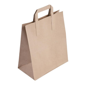 Fiesta Recyclable bruine papieren tassen recyclebaar groot (250 stuks)