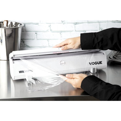 Vogue Wrap450 dispenser voor vershoudfolie, aluminiumfolie en bakpapier