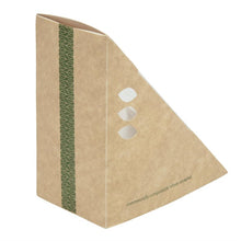 Afbeelding in Gallery-weergave laden, Vegware composteerbare kraft sandwichboxen (500 stuks)