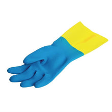 Afbeelding in Gallery-weergave laden, MAPA Alto 405 waterdichte heavy-duty werkhandschoenen blauw en geel - XL