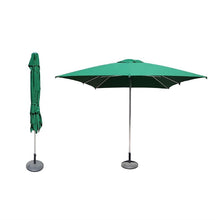 Afbeelding in Gallery-weergave laden, Eden Milan vierkante parasol 2,5m groen