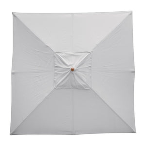 Bolero vierkante parasol grijs 2,5m