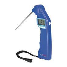 Afbeelding in Gallery-weergave laden, Hygiplas Easytemp kleurgecodeerde blauwe thermometer