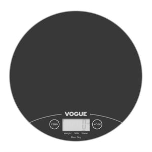 Vogue elektronische ronde weegschaal 5kg