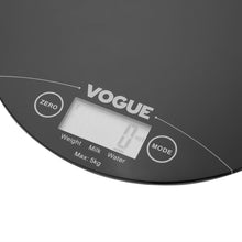 Afbeelding in Gallery-weergave laden, Vogue elektronische ronde weegschaal 5kg