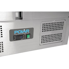Afbeelding in Gallery-weergave laden, Polar G-serie 2-deurs pizza koelwerkbank met opzetkoelvitrine 256L