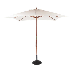 Bolero vierkante parasol crémekleur 2,5m