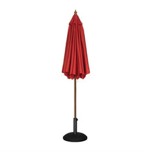 Afbeelding in Gallery-weergave laden, Bolero ronde rode parasol 3 meter