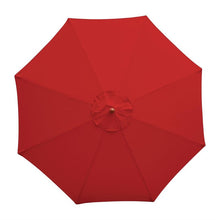 Afbeelding in Gallery-weergave laden, Bolero ronde rode parasol 3 meter