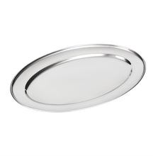 Afbeelding in Gallery-weergave laden, Olympia ovale RVS serveerschaal 20cm