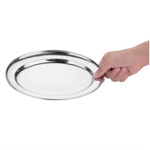 Afbeelding in Gallery-weergave laden, Olympia ovale RVS serveerschaal 25cm