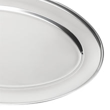 Afbeelding in Gallery-weergave laden, Olympia ovale RVS serveerschaal 25cm