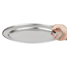 Afbeelding in Gallery-weergave laden, Olympia ovale RVS serveerschaal 30cm