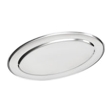 Afbeelding in Gallery-weergave laden, Olympia ovale RVS serveerschaal 60cm