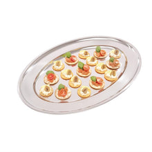 Afbeelding in Gallery-weergave laden, Olympia ovale RVS serveerschaal 60cm