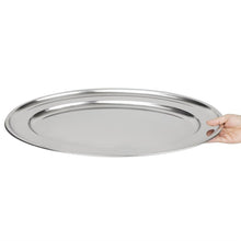 Afbeelding in Gallery-weergave laden, Olympia ovale RVS serveerschaal 60cm