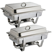 Afbeelding in Gallery-weergave laden, Olympia Milan chafing dish set GN 1/1 (2 stuks)