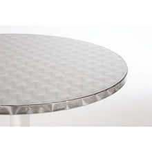 Afbeelding in Gallery-weergave laden, Bolero Bistro ronde RVS tafel 60cm grijs