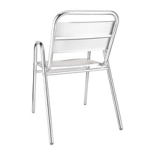 Afbeelding in Gallery-weergave laden, Bolero stapelbare aluminium stoelen (4 stuks)
