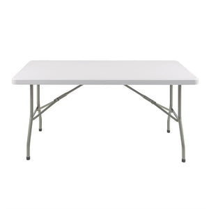 Bolero rechthoekige klaptafel wit 152cm
