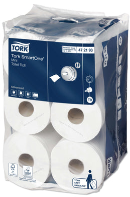 Tork SmartOne toiletpapier 12 rol. mini 472193 T9
