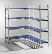 Afbeelding in Gallery-weergave laden, Aluminium opbergrek voor GN containers