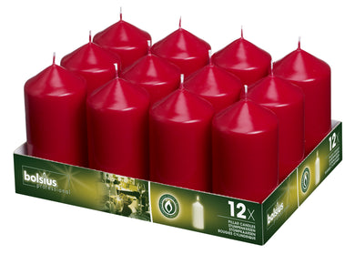 Stompkaars 68x130 wijnrood 8st.