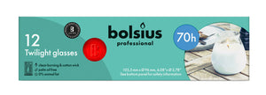 Bolsius Twilight rood 12 stuks