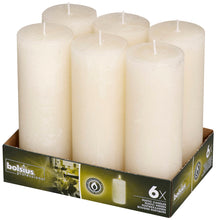Afbeelding in Gallery-weergave laden, Kaarsen rustiek 130/68 ivoor 6x2st