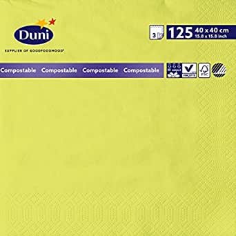 Servetten D40/3 kiwi 1000 st. 149077