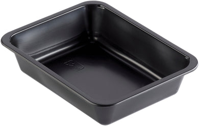 Menuschaal zwart 1-vaks 216 st. 227x178x50 1345ml (160063)