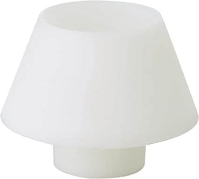 Kaarsenhouder Silicon Moody wit 171488