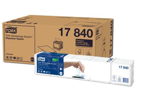 Servetten dispenser snackservet 9000 st. 17840 N10