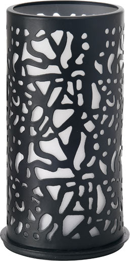 Kandelaar Twist zwart 4st 186424
