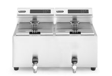 Afbeelding in Gallery-weergave laden, Friteuse Profi Line met aftapkraan digitaal - 2 x 8 l