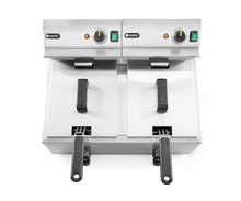 Afbeelding in Gallery-weergave laden, Friteuse Profi Line met aftapkraan - 2 x 8 l