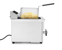 Afbeelding in Gallery-weergave laden, Inductie friteuse met aftapkraan - 8 l