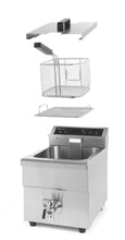 Afbeelding in Gallery-weergave laden, Inductie friteuse met aftapkraan - 8 l