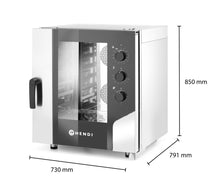 Afbeelding in Gallery-weergave laden, Hetelucht stoomoven CONTROL 7x GN1/1