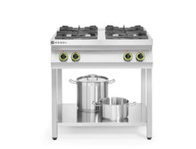 Afbeelding in Gallery-weergave laden, Gasfornuis Kitchen Line 4-pits open standaard