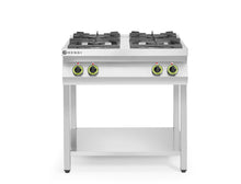 Afbeelding in Gallery-weergave laden, Gasfornuis Kitchen Line 4-pits open standaard