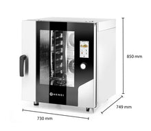 Afbeelding in Gallery-weergave laden, Convectiestoomoven - Touch 7 x GN 1/1, elektrisch, met directe stoom en een aanraakscherm