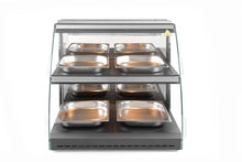 Afbeelding in Gallery-weergave laden, Warmhoudvitrine Quartz tweelaags